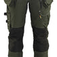 Blaklader Dames X1900 Werkbroek 79901141 denim stretch donker herfstgroen-zwart(4298)