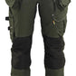 Blaklader Dames X1900 Werkbroek 79901141 denim stretch donker herfstgroen-zwart(4298)