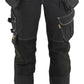 Blaklader Dames X1900 Werkbroek 79901141 denim stretch zwart(9900)