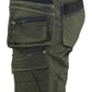 Blaklader Dames X1900 Short 79921141 denim stretch donker herfstgroen-zwart(4298)