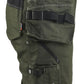 Blaklader Dames X1900 Short 79921141 denim stretch donker herfstgroen-zwart(4298)