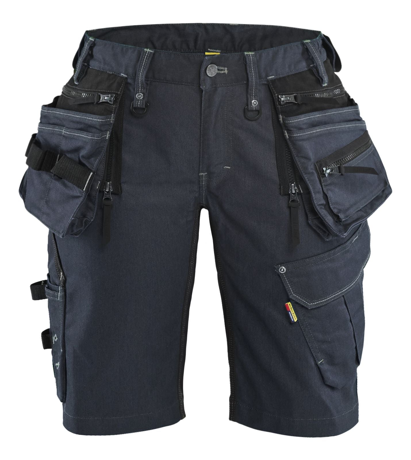 Blaklader Dames X1900 Short 79921141 Denim stretch dames marineblauw-zwart(8999)