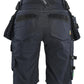 Blaklader Dames X1900 Short 79921141 Denim stretch dames marineblauw-zwart(8999)