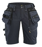 Blaklader Dames X1900 Short 79921141 Denim stretch dames marineblauw-zwart(8999)