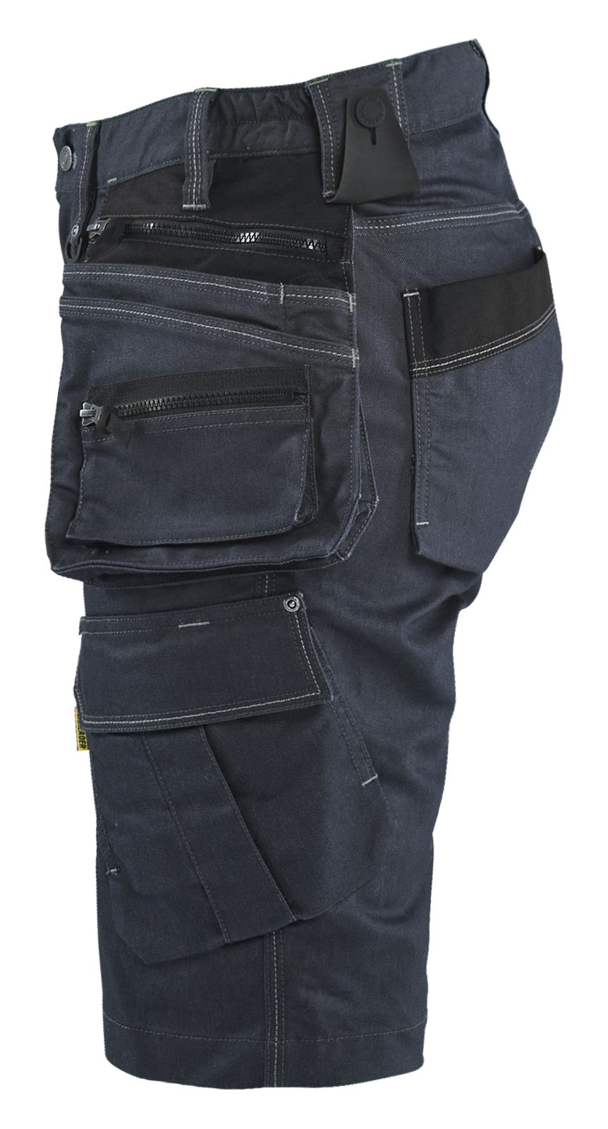 Blaklader Dames X1900 Short 79921141 Denim stretch dames marineblauw-zwart(8999)