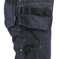 Blaklader Dames X1900 Short 79921141 Denim stretch dames marineblauw-zwart(8999)