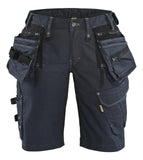 Blaklader Dames X1900 Short 79921141 Denim stretch dames marineblauw-zwart(8999)