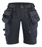 Blaklader Dames X1900 Short 79921141 Denim stretch dames marineblauw-zwart(8999)
