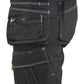 Blaklader Dames X1900 Short 79921141 denim stretch zwart(9900)