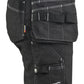 Blaklader Dames X1900 Short 79921141 denim stretch zwart(9900)