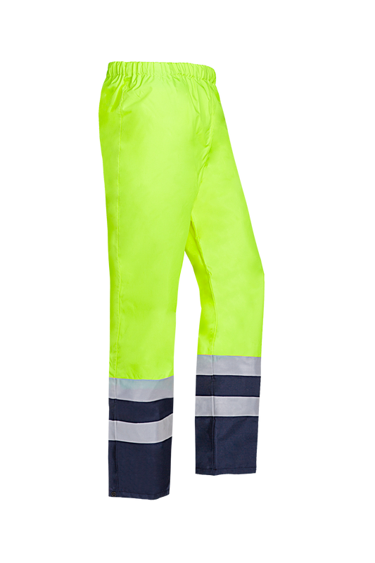 Sioen Broeken Norvill  fluo geel-marineblauw