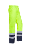 Sioen Broeken Norvill  fluo geel-marineblauw