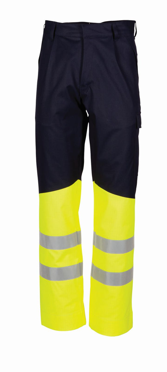 Havep Multi Protector Werkbroeken 80012 marineblauw-fluo geel(AAA)