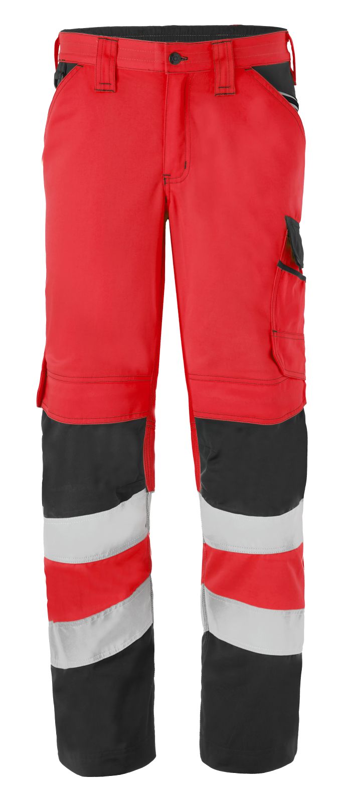 Havep High Visibility Excellence Broeken 80228 HiVis fluo rood-antracietgrijs(CZT)