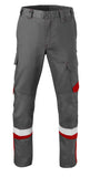 Havep 5safety Image + Werkbroeken 80345 houtskool-rood(AAB)
