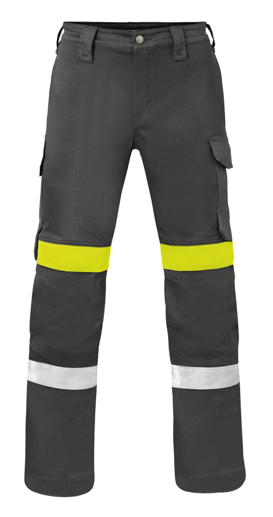 Havep Force+ broeken 80395 Indigo blauw/Fluo geel(CKB)