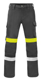 Havep Force+ broeken 80395 Indigo blauw/Fluo geel(CKB)