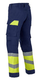Havep Multi Protector + FR treated Lange broek 80567 vlamwerend antistatisch HiVis marineblauw-fluo geel(AAA)