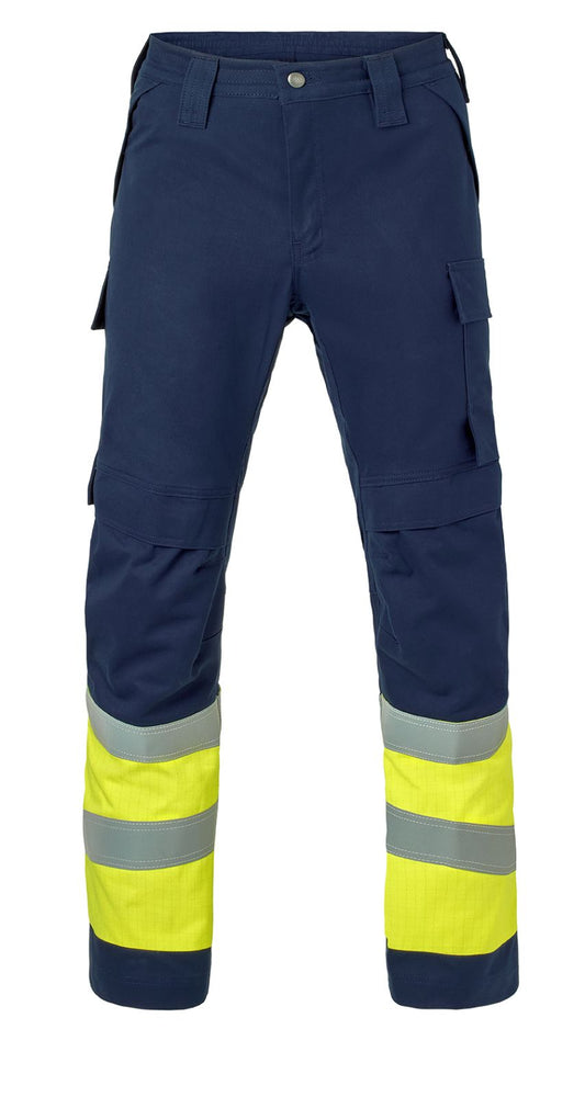Havep Multi Protector + Inherent FR Lange broek 80570 vlamwerend antistatisch HiVis marineblauw-fluo geel(AAA)