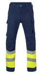 Havep Multi Protector + Inherent FR Lange broek 80570 vlamwerend antistatisch HiVis marineblauw-fluo geel(AAA)