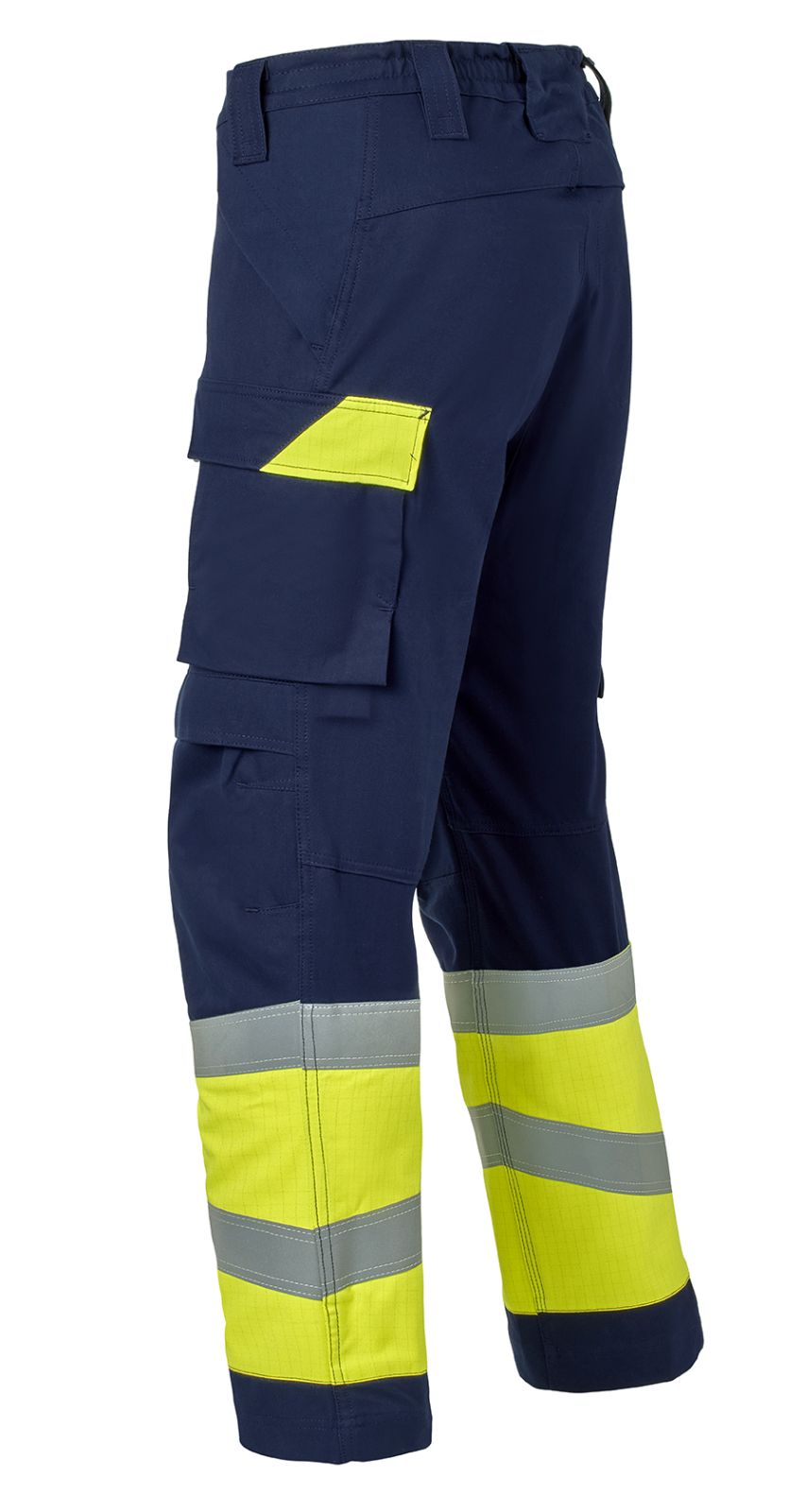 Havep Multi Protector + Inherent FR Lange broek 80570 vlamwerend antistatisch HiVis marineblauw-fluo geel(AAA)
