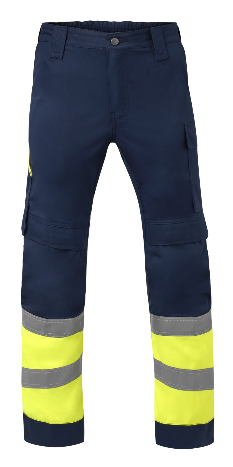 Havep High Visibility + Werkbroek 80573 marineblauw-fluo geel(AAA)
