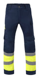 Havep High Visibility + Werkbroek 80573 marineblauw-fluo geel(AAA)