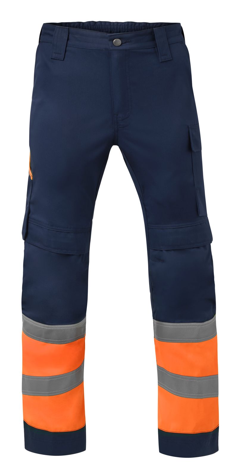 Havep High Visibility + Werkbroek 80573 marineblauw-fluo oranje(AAF)