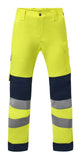 Havep High Visibility + Lange broek 80574 HiVis fluo geel-marine(AOV)
