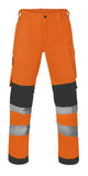 Havep HVIP       Broeken 80574 HiVis fluo oranje-houtskool(CAK)