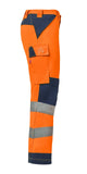 Havep Multi Protector + Inherent FR Werkbroek 80615 vlamwerend antistatisch vlamboog HiViS lassen chemicaliën fluo oranje-marineblauw(AOU)