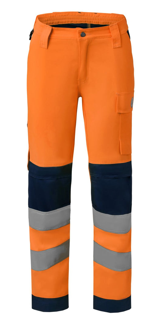 Havep High Visibility + Werkbroek 80620 Dames HiVis fluo oranje-marineblauw(AOU)