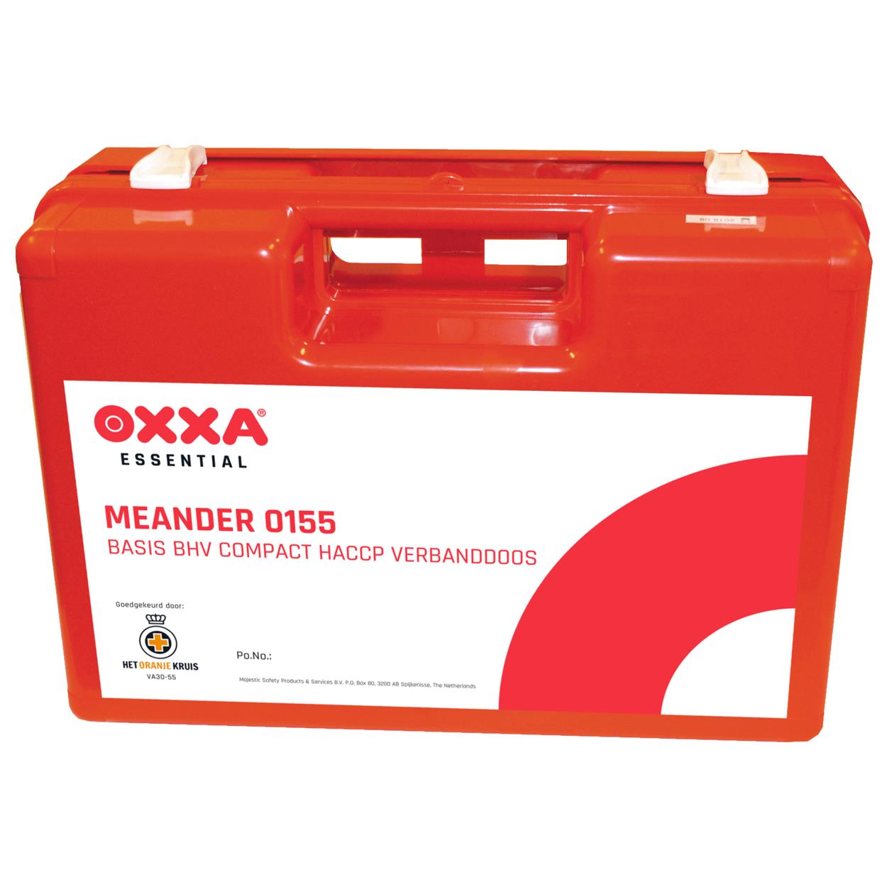 OXXA Verbanddoos BHV Compact HACCP oranje
