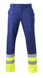 Havep Broeken 8397 HiVis donkerblauw-fluo geel(AAA)