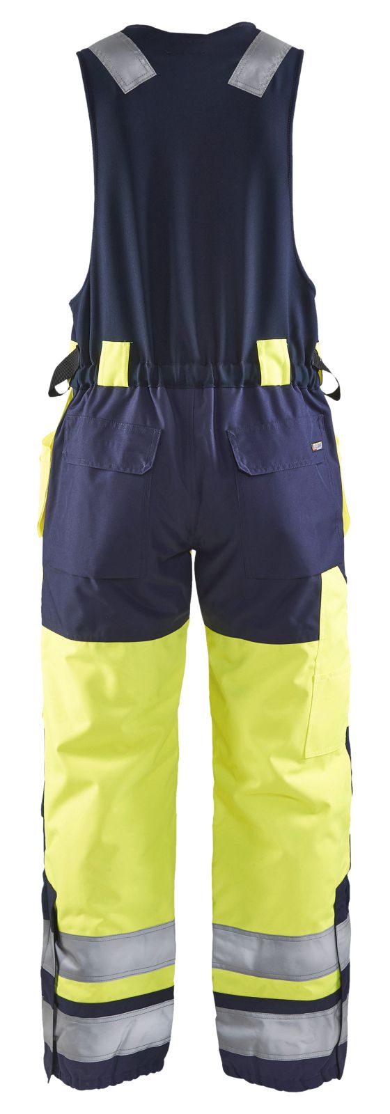 Blaklader Bodybroeken 85041977 HiVis geel-marineblauw(3389)