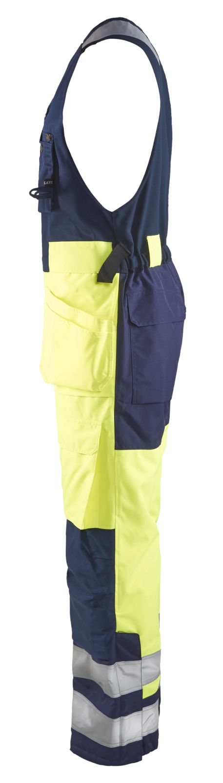 Blaklader Bodybroeken 85041977 HiVis geel-marineblauw(3389)
