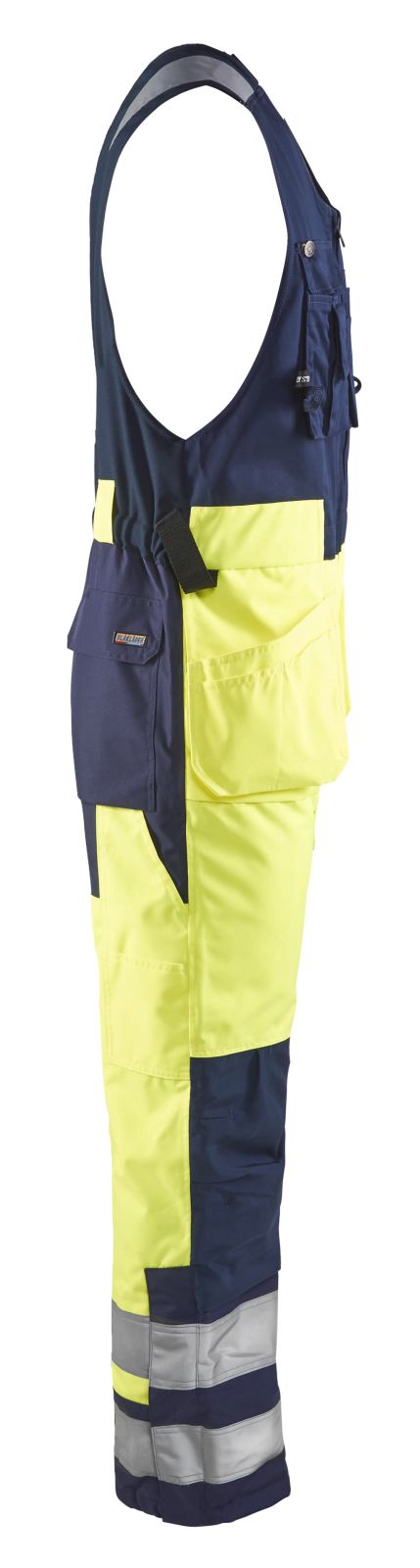 Blaklader Bodybroeken 85041977 HiVis geel-marineblauw(3389)