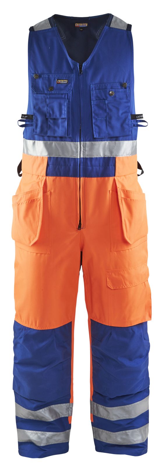 Blaklader Bodybroeken 85041977 HiVis oranje-korenblauw(5385)