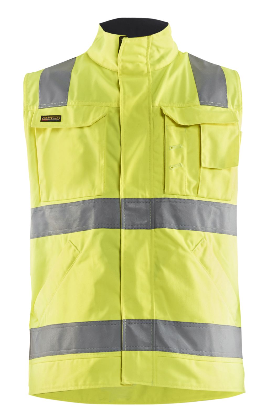 Blaklader Vesten 85051804 HiVis geel-marineblauw(3389)