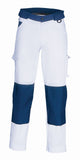 Havep Broeken 8657 wit-donkerblauw(ABK)