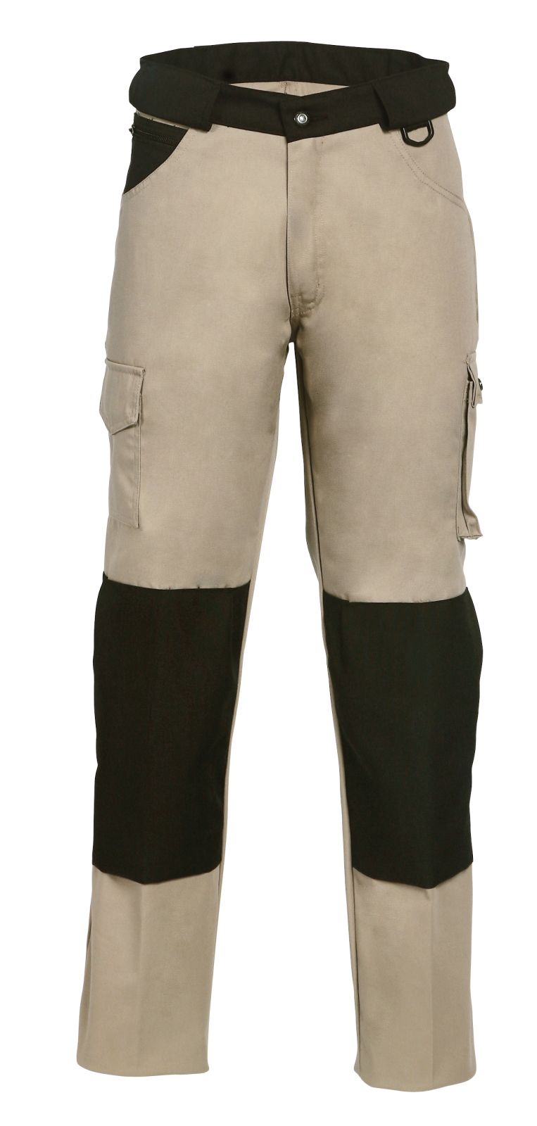 Havep Broeken 8657 camel-zwart(CXC)
