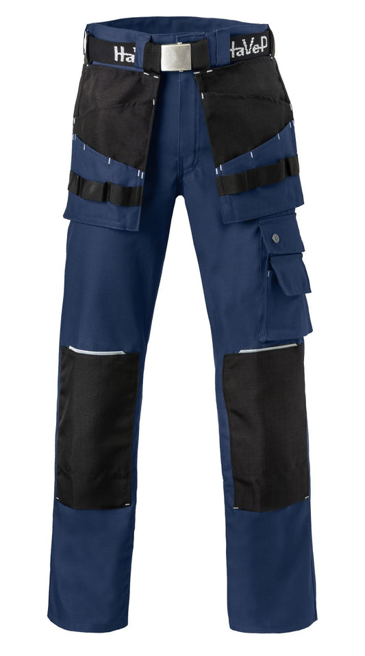 Havep Basic Broeken 8730 marineblauw-zwart(AQG)