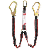 OXXA Essential Y-vanglijn Makalu 4064 Flex XL met valdemper 1,4m - 2m  6kN rood-zwart-goud