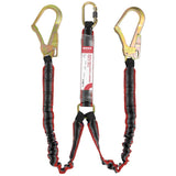 OXXA Essential Y-vanglijn Makalu 4064 Flex XL met valdemper 1,4m - 2m  6kN rood-zwart-goud