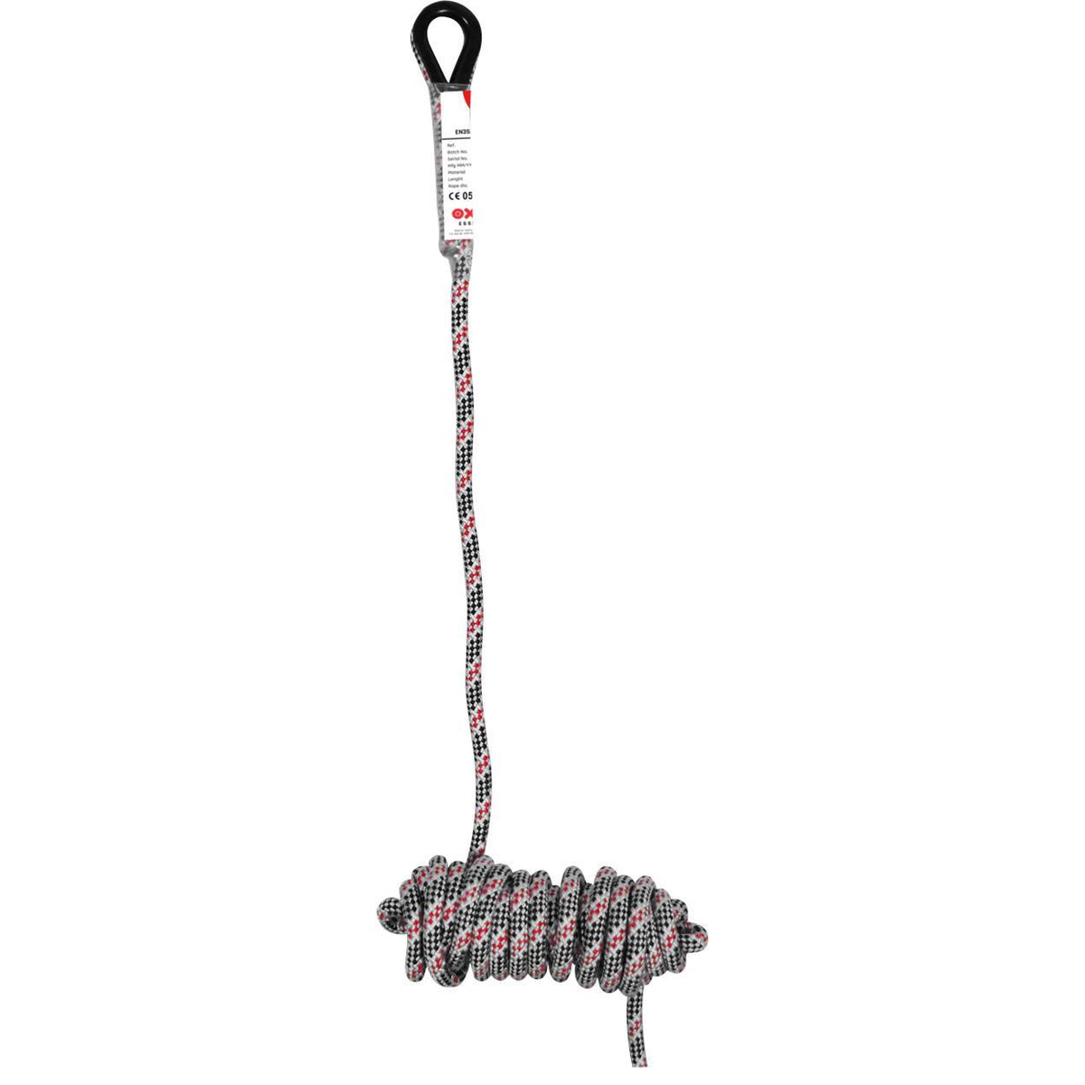 OXXA Essential Kernmantelvanglijn Oeral 4102 11mm  20m gris-wit-rood-zwart
