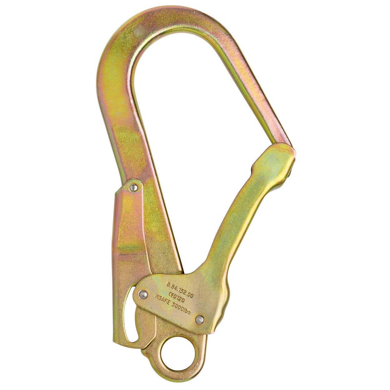OXXA Essential Veiligheidshaak Pikes 4152 stalen steigerhaak 50,8mm 23kN goud