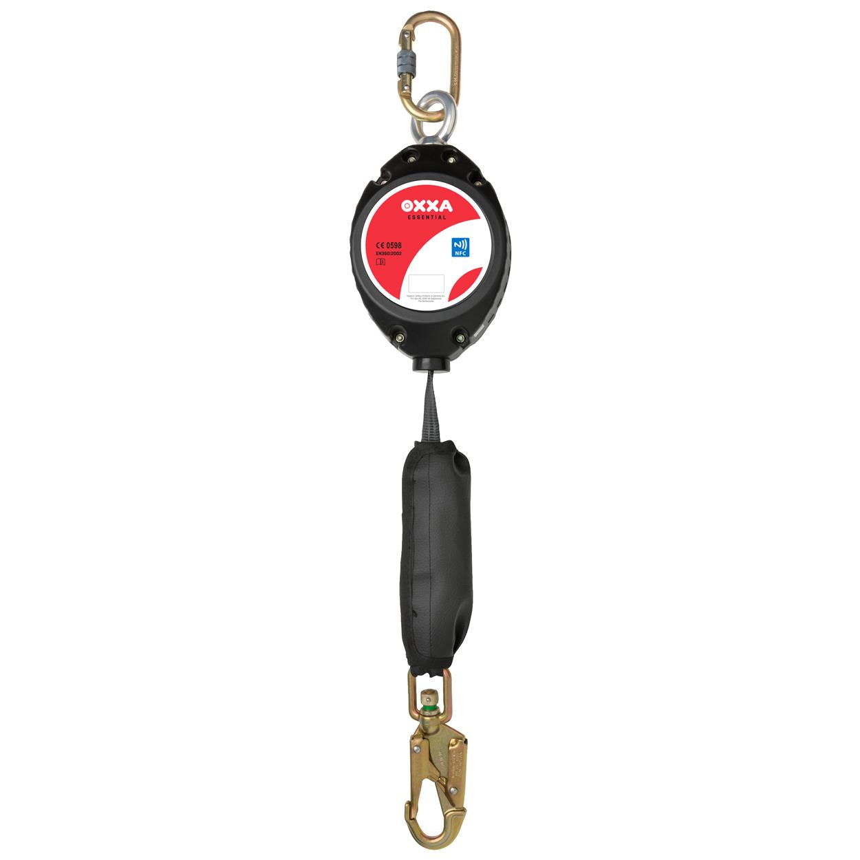 OXXA Essential Valstopapparaat Kenya 4174 met valdemper 6m 12kN zilver-zwart