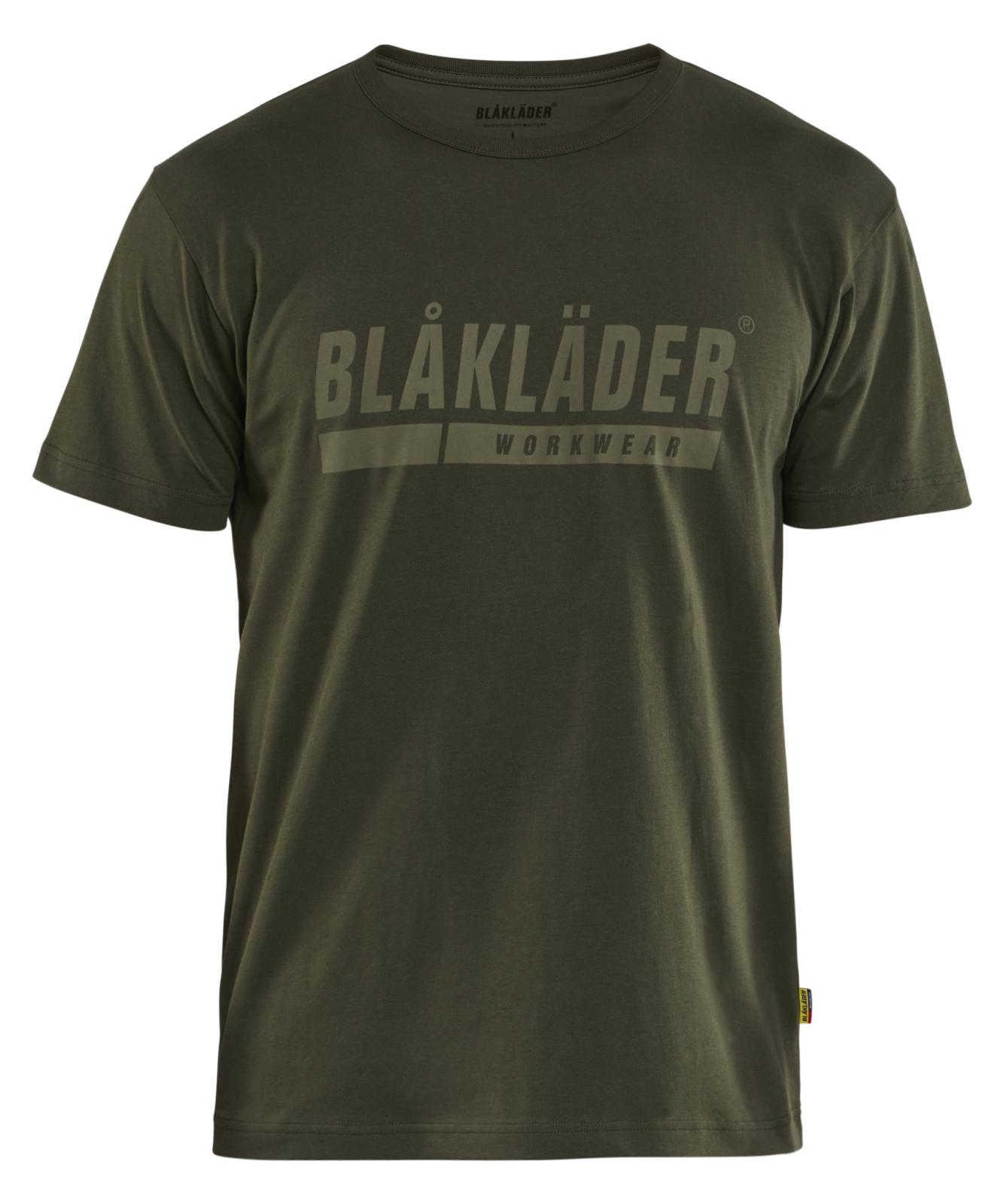 Blaklader Profiel T-shirt 92151042 Blaklader logo donker herfstgroen(4209)