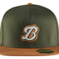 Blaklader Overige Pet 92321149 Baseball Cap roestbruin-woudgroen(4042)