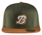 Blaklader Overige Pet 92321149 Baseball Cap roestbruin-woudgroen(4042)